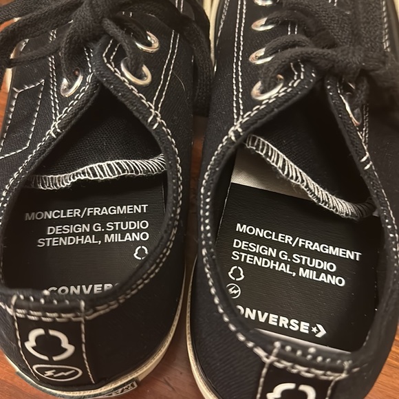 Converse Chuck 70 Low x Fragment Design x Moncler Black - Picture 7 of 16
